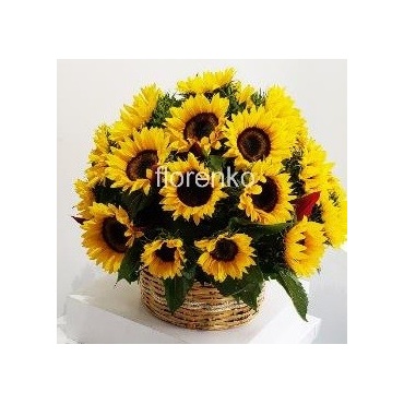 Arreglos florales de girasoles