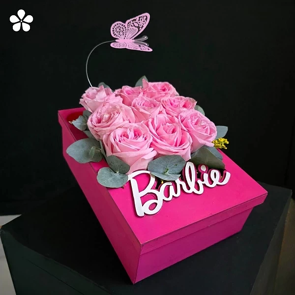 Pink Dream - Homenaje a Barbie con Rosas Pastel