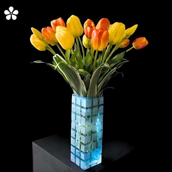 Atardecer de tulipanes